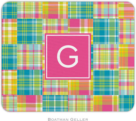 Boatman Geller - Personalized Mouse Pads (Madras Patch Bright Preset) Boatman Geller - Personalized Mouse Pads (Madras Patch Bright Preset)