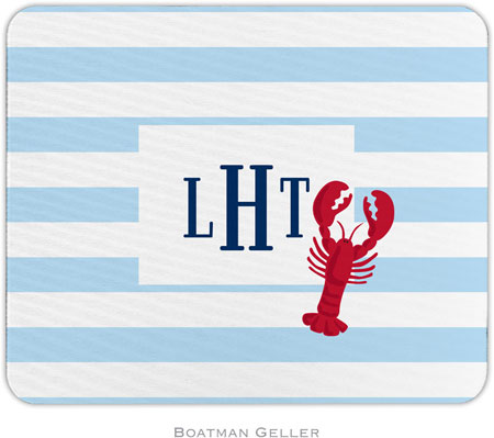 Boatman Geller - Personalized Mouse Pads (Stripe Lobster) Boatman Geller - Personalized Mouse Pads (Stripe Lobster)