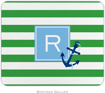 Boatman Geller - Personalized Mouse Pads (Stripe Anchor Preset) Boatman Geller - Personalized Mouse Pads (Stripe Anchor Preset)