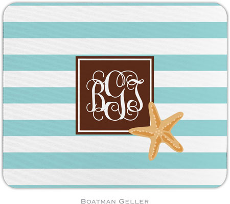 Boatman Geller - Personalized Mouse Pads (Stripe Starfish Preset)