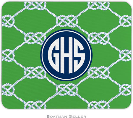 Boatman Geller - Personalized Mouse Pads (Nautical Knot Kelly Preset) Boatman Geller - Personalized Mouse Pads (Nautical Knot Kelly Preset)