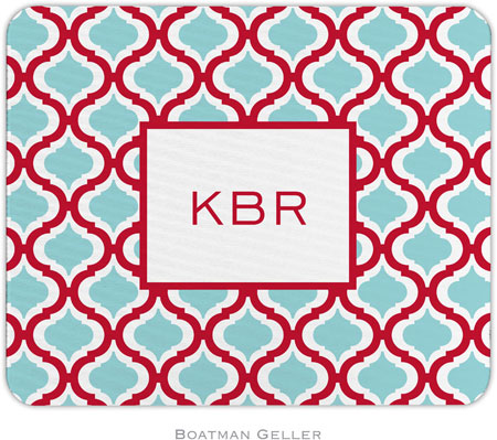 Boatman Geller - Personalized Mouse Pads (Kate Red & Teal) Boatman Geller - Personalized Mouse Pads (Kate Red & Teal)