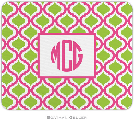 Boatman Geller - Personalized Mouse Pads (Kate Raspberry & Lime) Boatman Geller - Personalized Mouse Pads (Kate Raspberry & Lime)