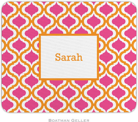 Boatman Geller - Personalized Mouse Pads (Kate Tangerine & Raspberry) Boatman Geller - Personalized Mouse Pads (Kate Tangerine & Raspberry)