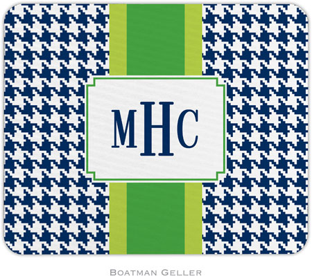 Boatman Geller - Personalized Mouse Pads (Alex Houndstooth Navy) Boatman Geller - Personalized Mouse Pads (Alex Houndstooth Navy)