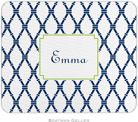 Boatman Geller - Personalized Mouse Pads (Bamboo Navy & Green) Boatman Geller - Personalized Mouse Pads (Bamboo Navy & Green)