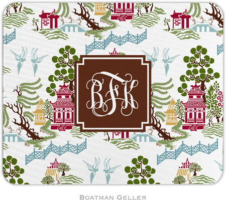 Boatman Geller - Personalized Mouse Pads (Chinoiserie Autumn Preset) Boatman Geller - Personalized Mouse Pads (Chinoiserie Autumn Preset)