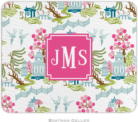 Boatman Geller - Personalized Mouse Pads (Chinoiserie Spring Preset) Boatman Geller - Personalized Mouse Pads (Chinoiserie Spring Preset)