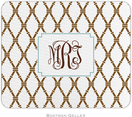 Boatman Geller - Personalized Mouse Pads (Bamboo Brown & Slate) Boatman Geller - Personalized Mouse Pads (Bamboo Brown & Slate)