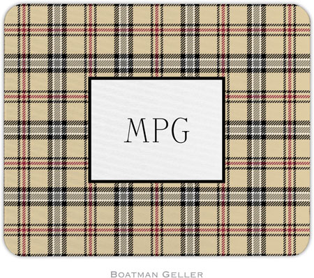Boatman Geller - Personalized Mouse Pads (Town Plaid) Boatman Geller - Personalized Mouse Pads (Town Plaid)