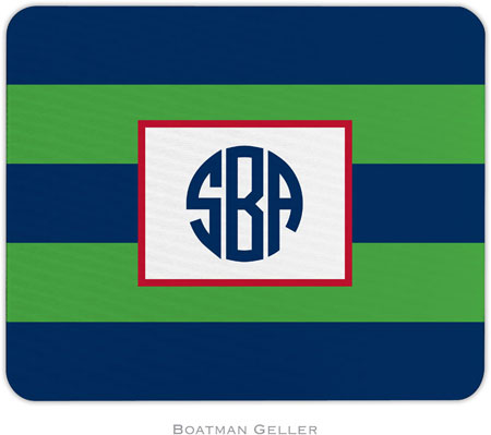 Boatman Geller - Personalized Mouse Pads (Rugby Navy & Kelly) Boatman Geller - Personalized Mouse Pads (Rugby Navy & Kelly)