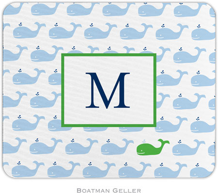 Boatman Geller - Personalized Mouse Pads (Whale Repeat )
