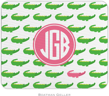 Boatman Geller - Personalized Mouse Pads (Alligator Repeat Preset) Boatman Geller - Personalized Mouse Pads (Alligator Repeat Preset)