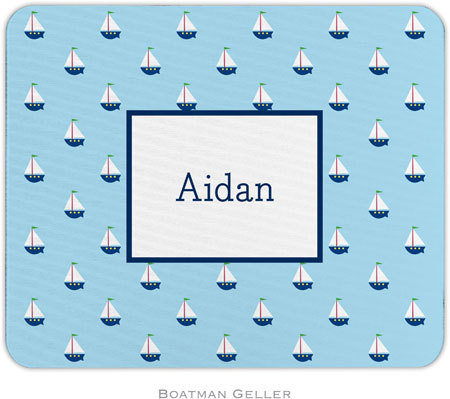 Boatman Geller - Personalized Mouse Pads (Little Sailboat) Boatman Geller - Personalized Mouse Pads (Little Sailboat)