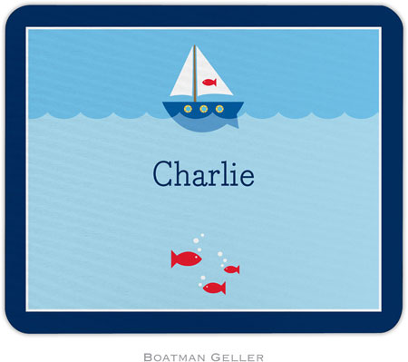 Boatman Geller - Personalized Mouse Pads (Sailboat) Boatman Geller - Personalized Mouse Pads (Sailboat)