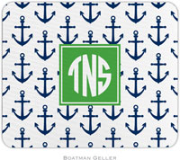 Boatman Geller - Personalized Mouse Pads (Anchors Navy Preset)