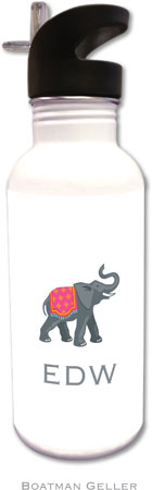Boatman Geller - Create-Your-Own Personalized Water Bottles (Elephant)