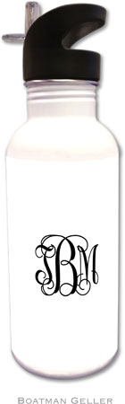 Personalized Water Bottles by Boatman Geller (Script Monogram) Personalized Water Bottles by Boatman Geller (Script Monogram)