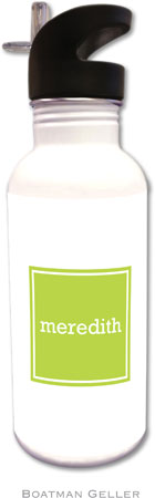 Create-Your-Own Personalized Water Bottles by Boatman Geller (Solid Inset Square Preset) Create-Your-Own Personalized Water Bottles by Boatman Geller (Solid Inset Square Preset)