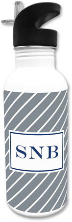 Create-Your-Own Personalized Water Bottles by Boatman Geller (Kent Stripe) Create-Your-Own Personalized Water Bottles by Boatman Geller (Kent Stripe)