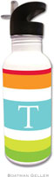 Personalized Water Bottles by Boatman Geller (Espadrille Bright)