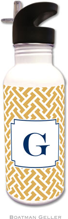 Personalized Water Bottles by Boatman Geller (Stella Gold) Personalized Water Bottles by Boatman Geller (Stella Gold)