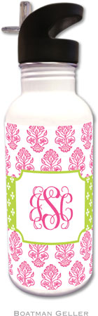 Personalized Water Bottles by Boatman Geller (Beti Pink)