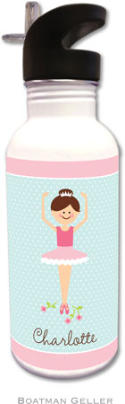 Boatman Geller - Personalized Water Bottles (Ballerina)