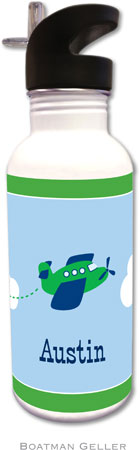 Personalized Water Bottles by Boatman Geller (Airplane) Personalized Water Bottles by Boatman Geller (Airplane)