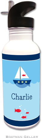 Personalized Water Bottles by Boatman Geller (Sailboat) Personalized Water Bottles by Boatman Geller (Sailboat)