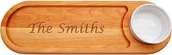 Personalized Everyday Dipping Board Entertaining Item by Carved Solutions