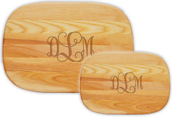 Personalized Everyday Cutting Board by Carved Solutions (Monogram)
