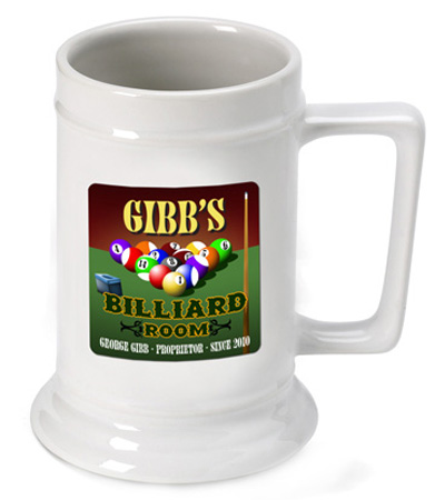 Beer Steins - Billiards Beer Steins - Billiards