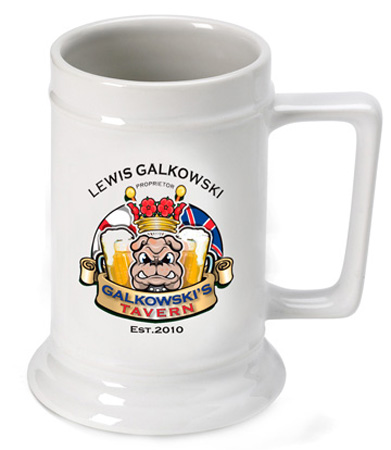 Beer Steins - Bulldog Beer Steins - Bulldog