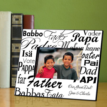 Dad in Translation Frame (Sparkling White) Dad in Translation Frame (Sparkling White)
