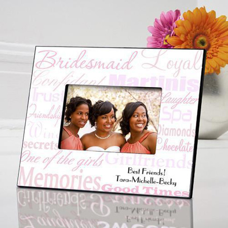 Bridesmaid Frame - Shades Pink