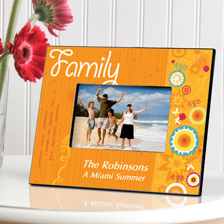 Sunshine and Flowers Frame - Family Sunshine and Flowers Frame - Family
