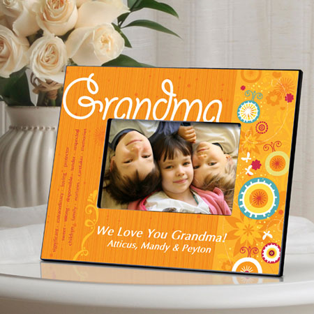 Sunshine and Flowers Frame - Grandma Sunshine and Flowers Frame - Grandma