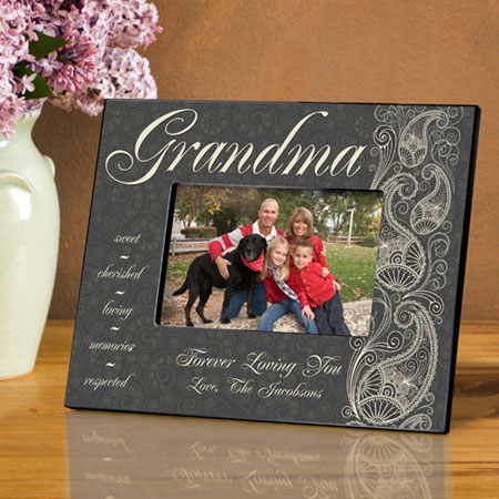 Pretty Paisley Frame - Grandma Pretty Paisley Frame - Grandma