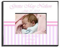 Personalized Children's Frames - Baby Girl