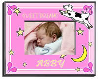 Personalized Children's Frames - Cow Girl