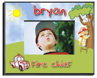 Personalized Children's Frames - Fireman
