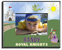 Personalized Children's Frames - Knight