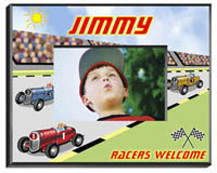 Personalized Children's Frames - Racer