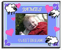 Personalized Children's Frames - Sheep Boy