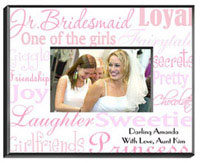 Junior Bridesmaid Frame - Shades Pink
