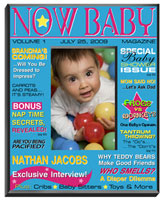 Baby Boy Magazine Frame