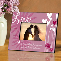 Hearts and Flowers Frame - Love