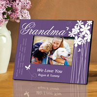 Bloomin' Butterfly Frame - Grandma