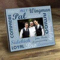 Best Buds Frame - Groomsman